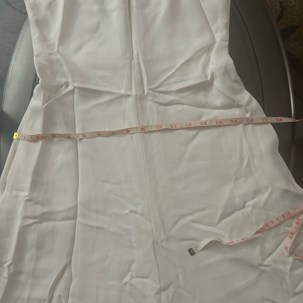 NWT REISS White Livvy Mock Neck Maxi Dress - UK 8/ US 4 - Picture 16 of 16